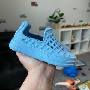 Kids Blue Slip-On Shoes